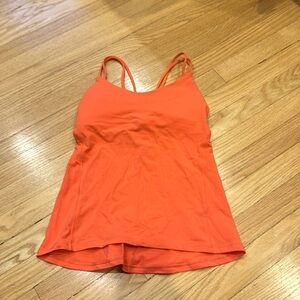 Coral Lululemon Workout Tank